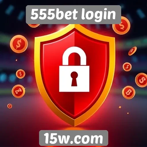 Recursos de segurança no site 555bet login